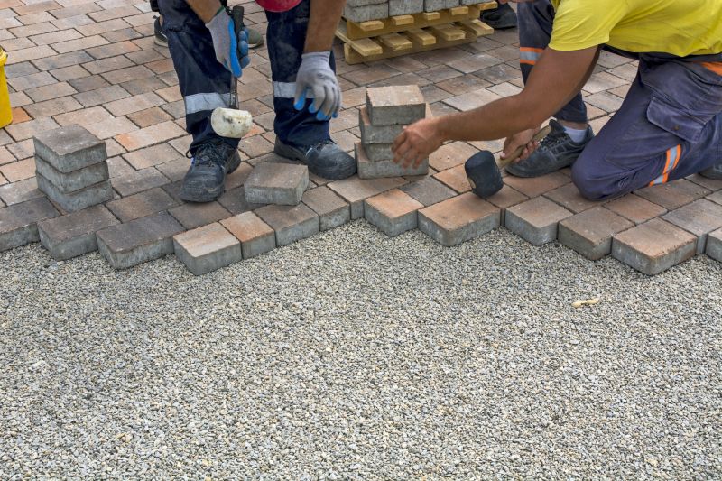 Walkway Pavers Installation