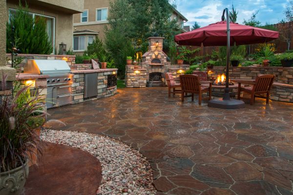 Stone Patio Construction Service
